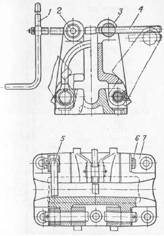 СУ-9 (ч.211-03.170-623-01) -Стопор якорной цепи калибр 9 ОСТ5.2384-86 (Правый)